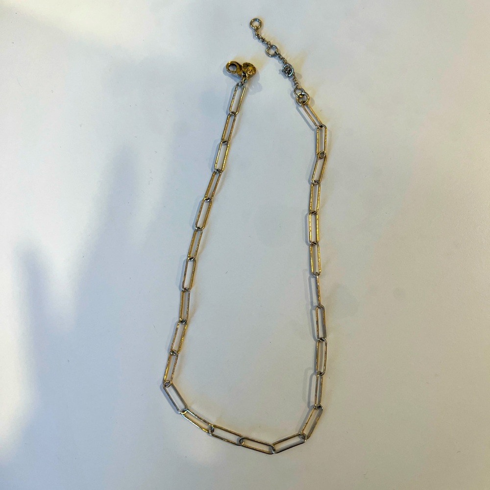 J. CREW women’s paper clip necklace